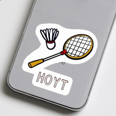 Sticker Badminton Racket Hoyt Laptop Image
