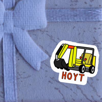 Sticker Mini-Excavator Hoyt Image