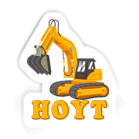 Sticker Hoyt Excavator Image