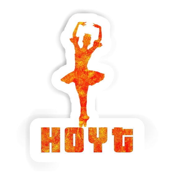 Sticker Hoyt Ballerina Notebook Image