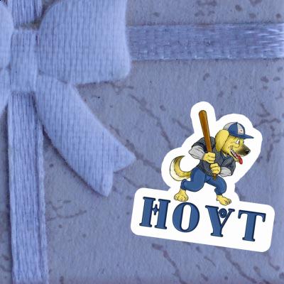 Sticker Hoyt Baseball Dog Gift package Image