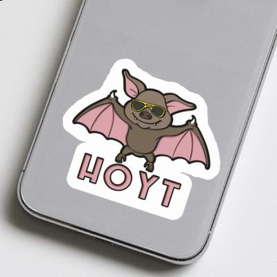 Hoyt Sticker Fledermaus Notebook Image