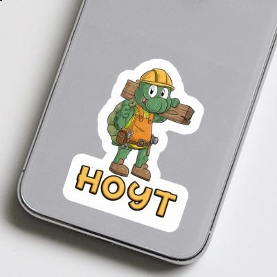Hoyt Sticker Construction worker Laptop Image