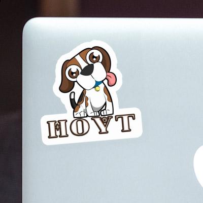 Beagle Aufkleber Hoyt Laptop Image