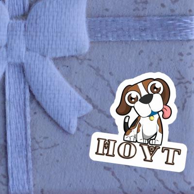 Beagle Aufkleber Hoyt Gift package Image