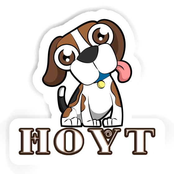 Beagle Aufkleber Hoyt Gift package Image