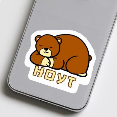 Sticker Bear Hoyt Notebook Image