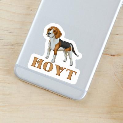 Beagle Autocollant Hoyt Laptop Image