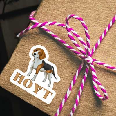 Hoyt Sticker Beagle Gift package Image