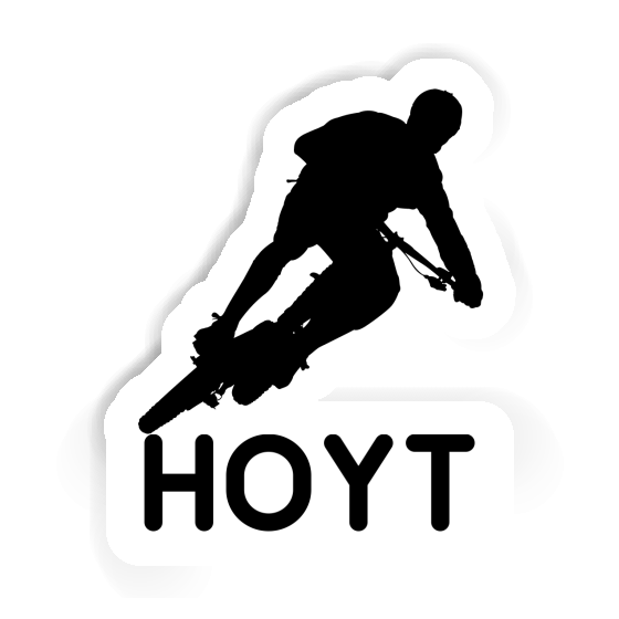 Hoyt Sticker Biker Laptop Image