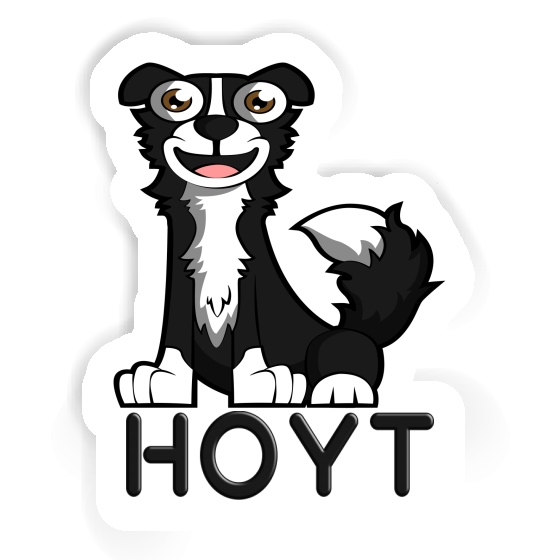 Hoyt Sticker Collie Laptop Image