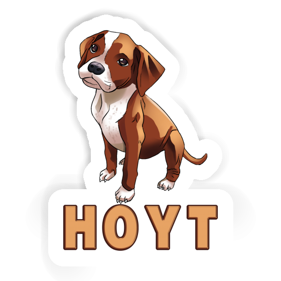Sticker Hoyt Boxer Notebook Image