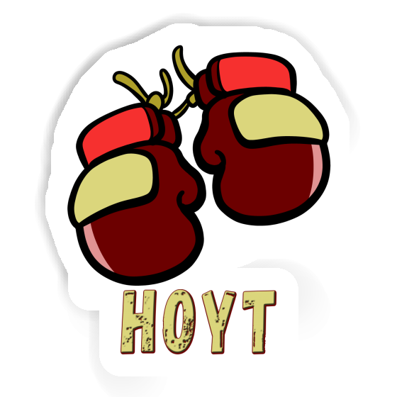 Boxhandschuh Aufkleber Hoyt Notebook Image