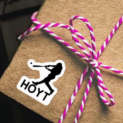 Autocollant Hoyt Joueur de baseball Gift package Image
