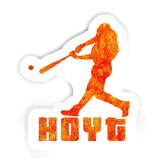 Hoyt Autocollant Joueur de baseball Laptop Image