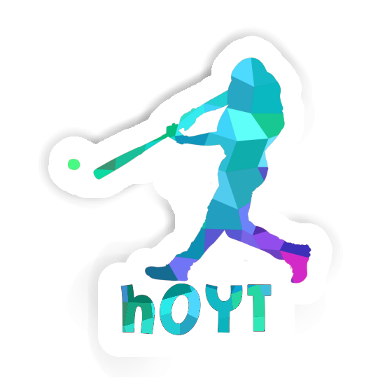 Baseball Player Sticker Hoyt Image