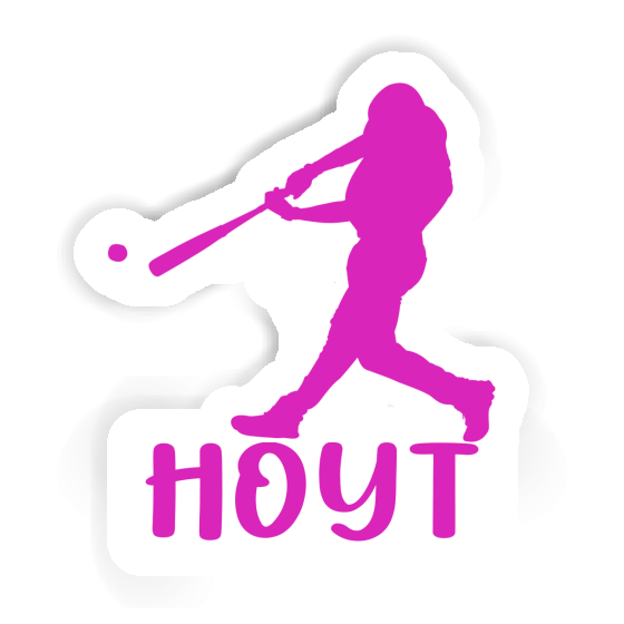 Sticker Hoyt Baseball Player Gift package Image