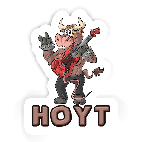 Guitarist Sticker Hoyt Laptop Image