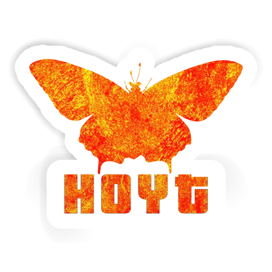 Aufkleber Schmetterling Hoyt Notebook Image