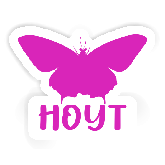 Sticker Hoyt Schmetterling Notebook Image