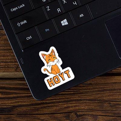 Katze Sticker Hoyt Laptop Image