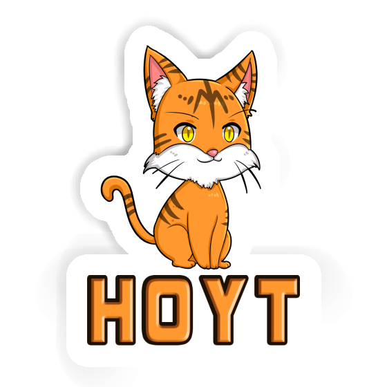 Autocollant Chat Hoyt Laptop Image