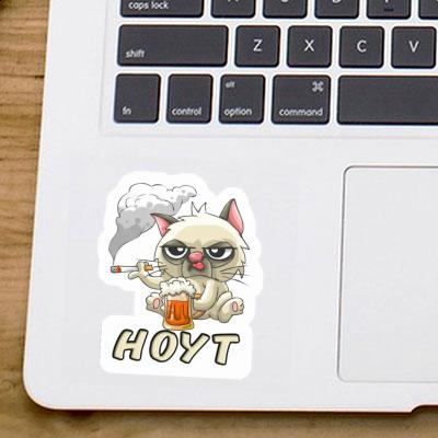 Hoyt Sticker Bad Cat Laptop Image