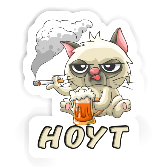 Hoyt Sticker Bad Cat Image