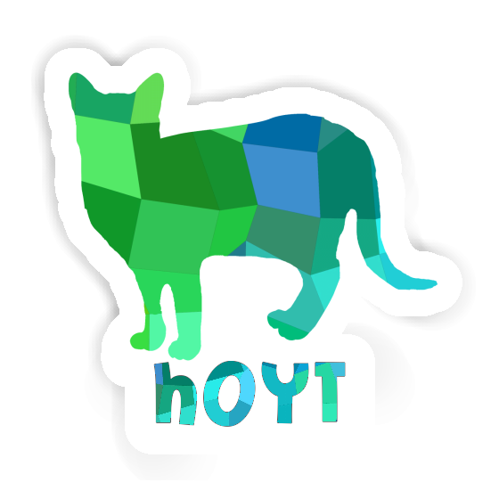 Hoyt Sticker Cat Notebook Image