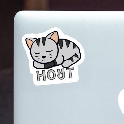 Hoyt Aufkleber Katze Laptop Image