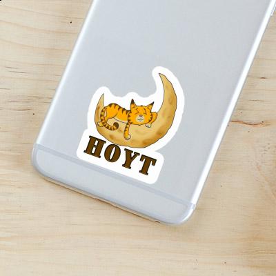 Cat Sticker Hoyt Notebook Image
