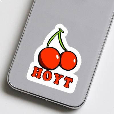 Hoyt Sticker Cherry Notebook Image