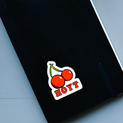 Hoyt Sticker Cherry Laptop Image