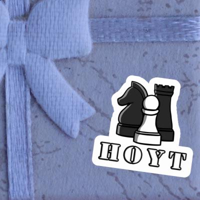 Schachfigur Aufkleber Hoyt Image