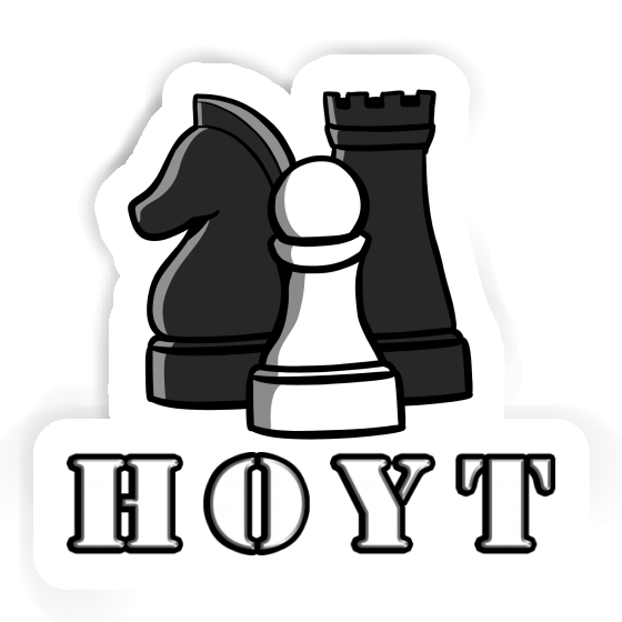 Schachfigur Aufkleber Hoyt Laptop Image
