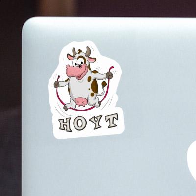 Hoyt Sticker Cow Image