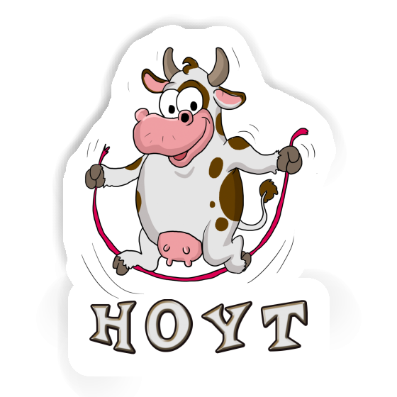 Hoyt Sticker Cow Notebook Image