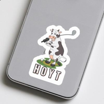 Sticker Hoyt Golf Cow Gift package Image