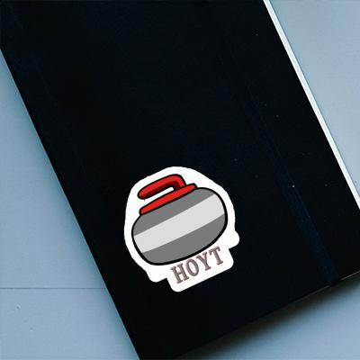 Hoyt Sticker Curling Stone Image