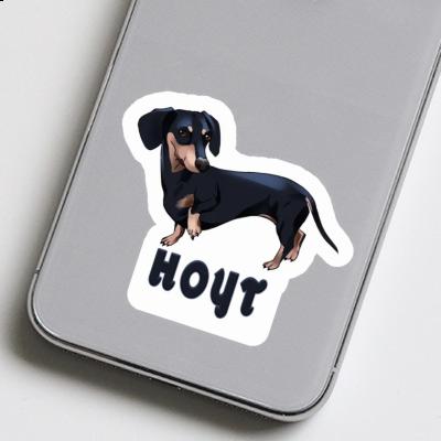 Hoyt Sticker Dachshund Gift package Image