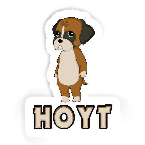 Hoyt Sticker Boxer Laptop Image