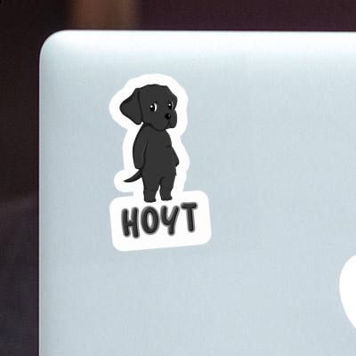 Hoyt Sticker Labrador Laptop Image