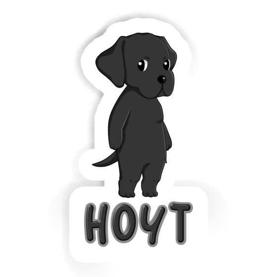 Sticker Labrador Retriever Hoyt Laptop Image
