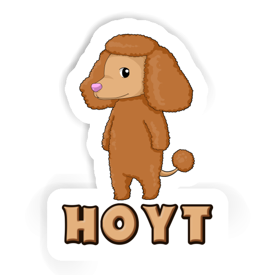 Poodle Sticker Hoyt Image