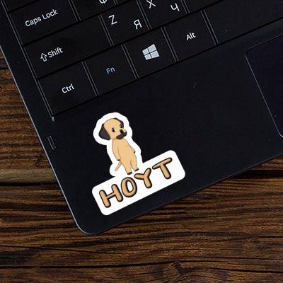 Sticker Hoyt Rhodesian Ridgeback Laptop Image