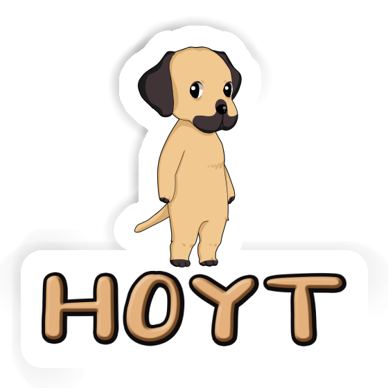 Sticker Hoyt Rhodesian Ridgeback Notebook Image