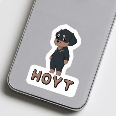 Rottweiler Sticker Hoyt Laptop Image
