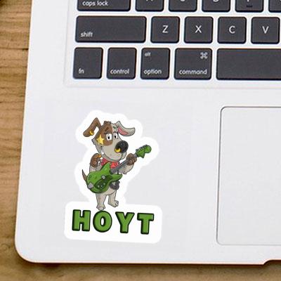 Sticker Gitarrist Hoyt Laptop Image