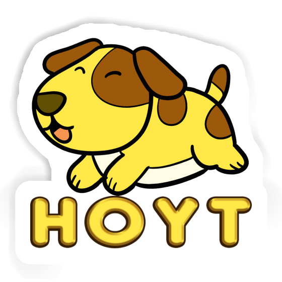Hund Aufkleber Hoyt Gift package Image