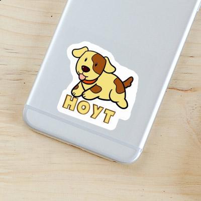 Dog Sticker Hoyt Notebook Image